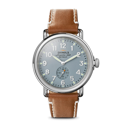 Shinola Runwell 41mm Slate Blue Dial Watch
