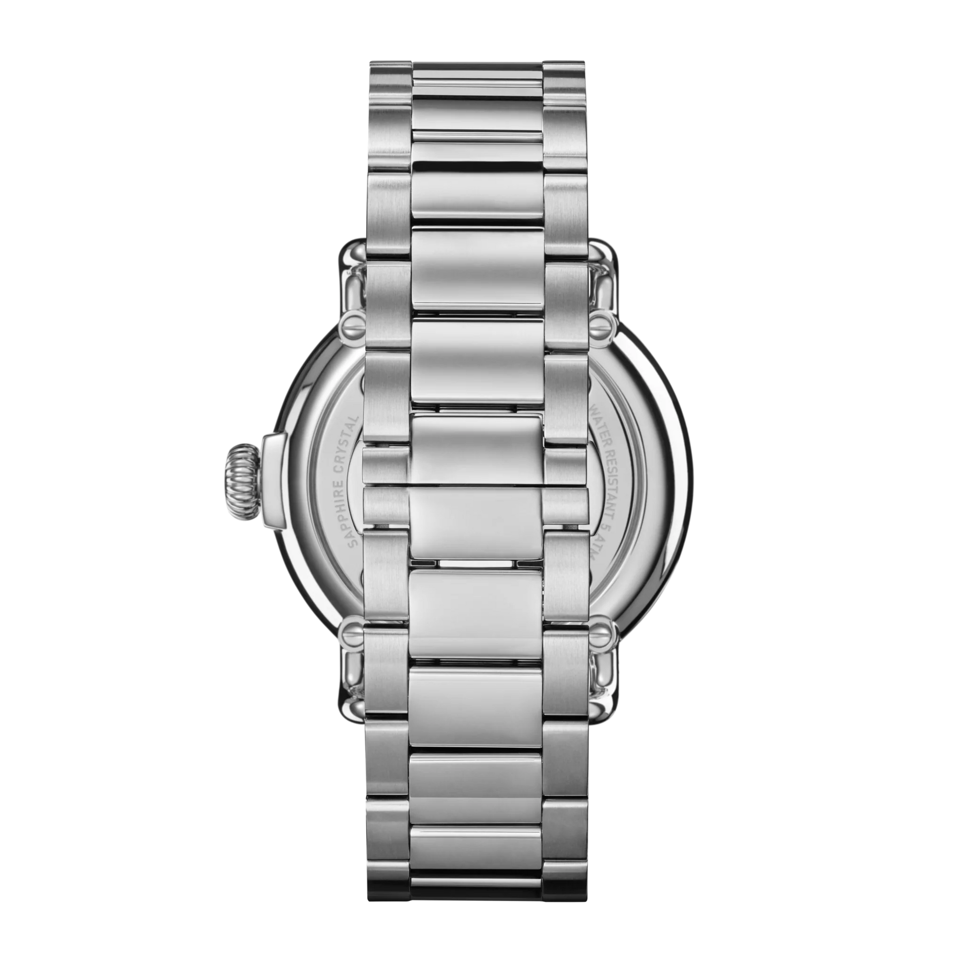 Shinola Runwell 36mm Cadet Blue Mother of Pearl Dial Stainless Steel Bracelet Watch
