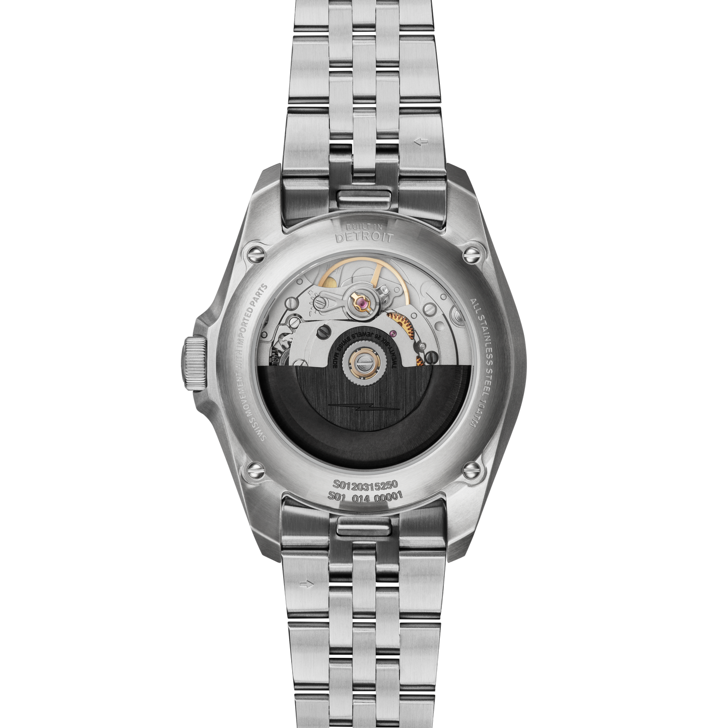 Shinola Circadian Monster 36mm Daylight Blue Dial Stainless Steel Bracelet Watch