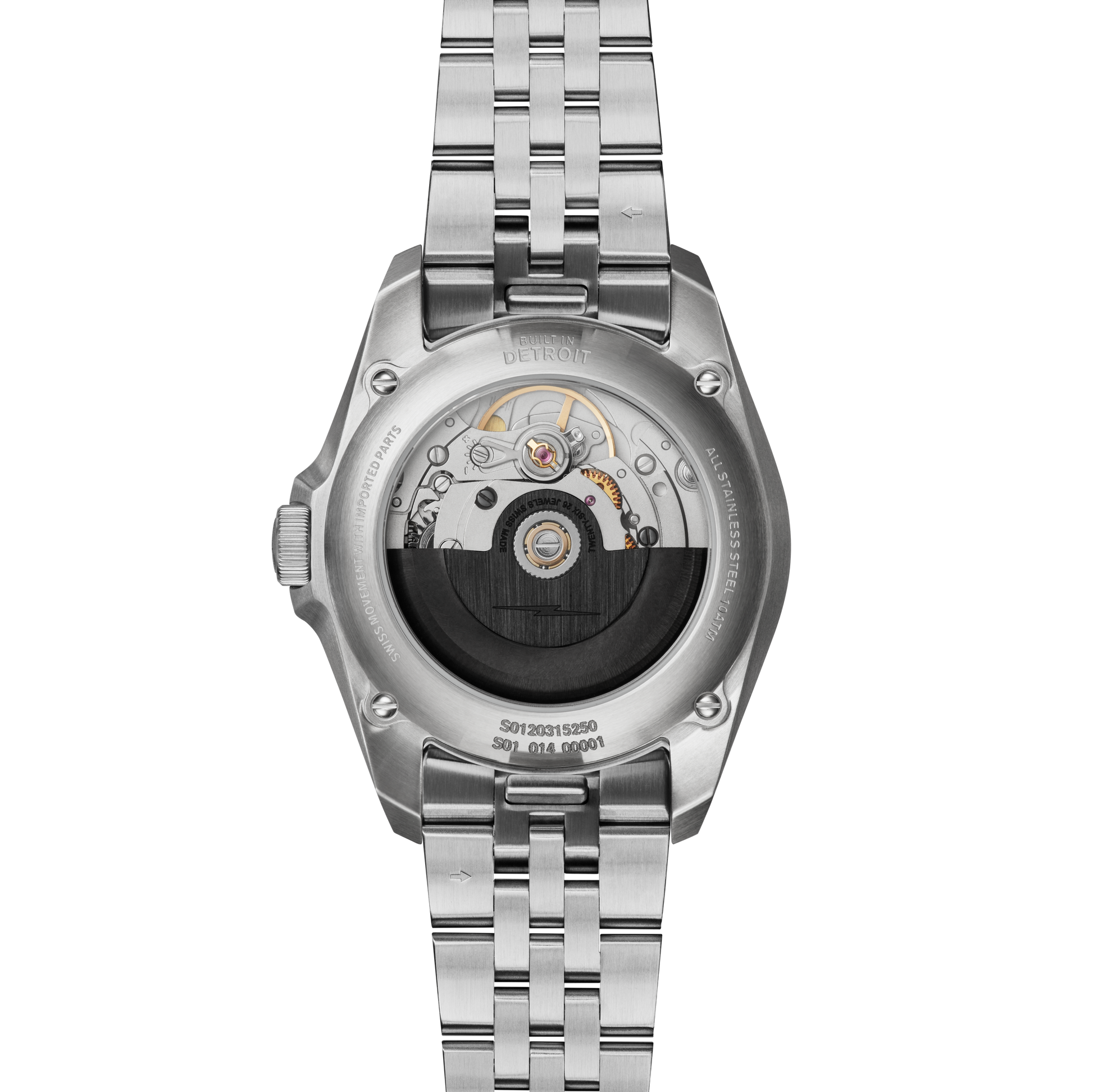 Shinola Circadian Monster 36mm Daylight Blue Dial Stainless Steel Bracelet Watch
