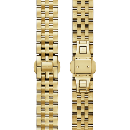 Shinola Circadian Monster 36mm White Mother of Pearl Diamond Dial Two-Tone Bracelet Watch