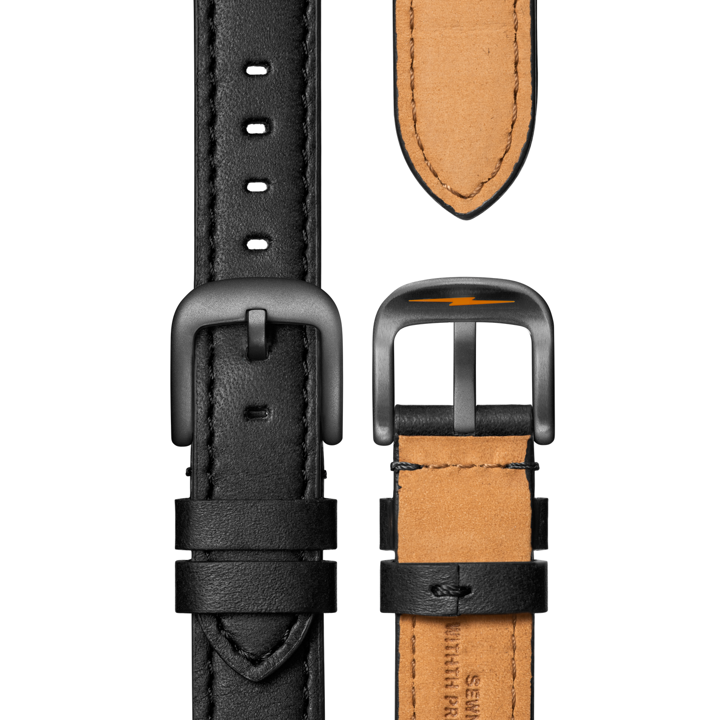 Shinola Canfield Sport 40mm Black Dial Black Leather Strap Chronograph Watch