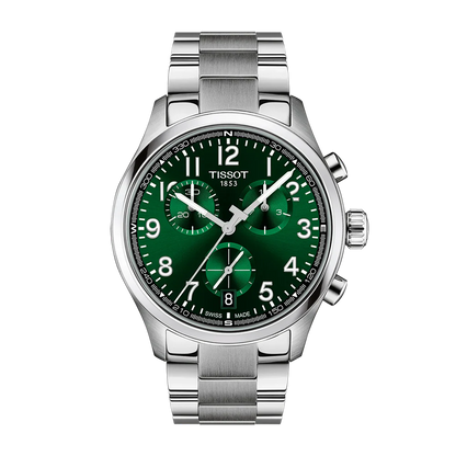 Tissot Chrono L Classic 42mm Green Dial Stainless Steel