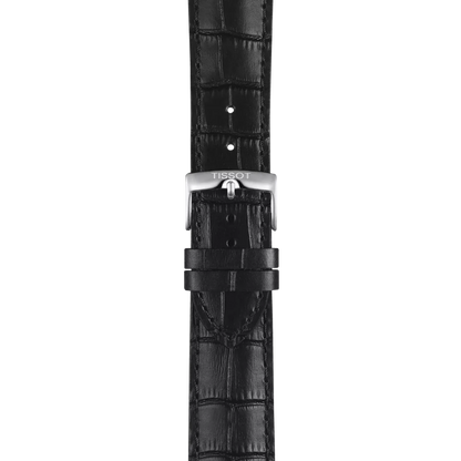 Tissot Chrono L Classic 42mm Black Dial Leather Strap