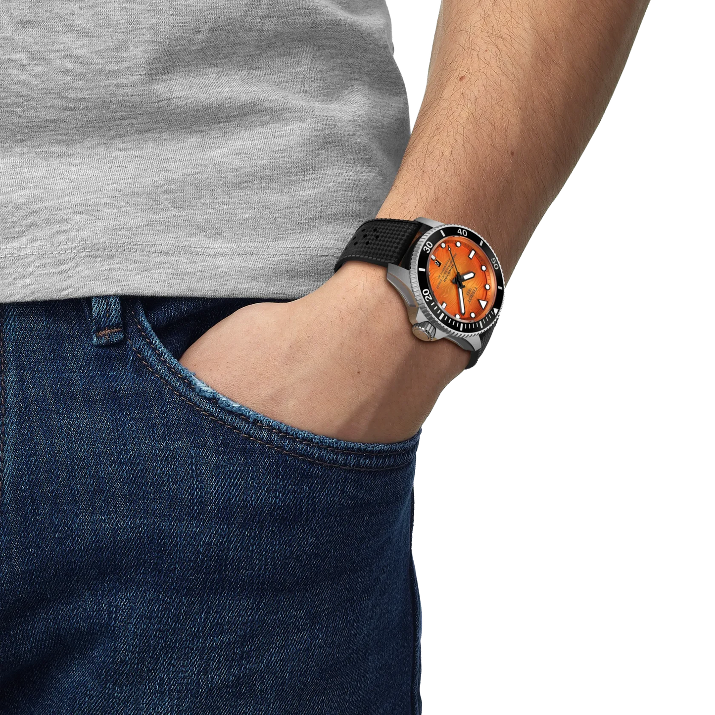 Tissot Seastar 2000 Professional Powermatic 80 Orange