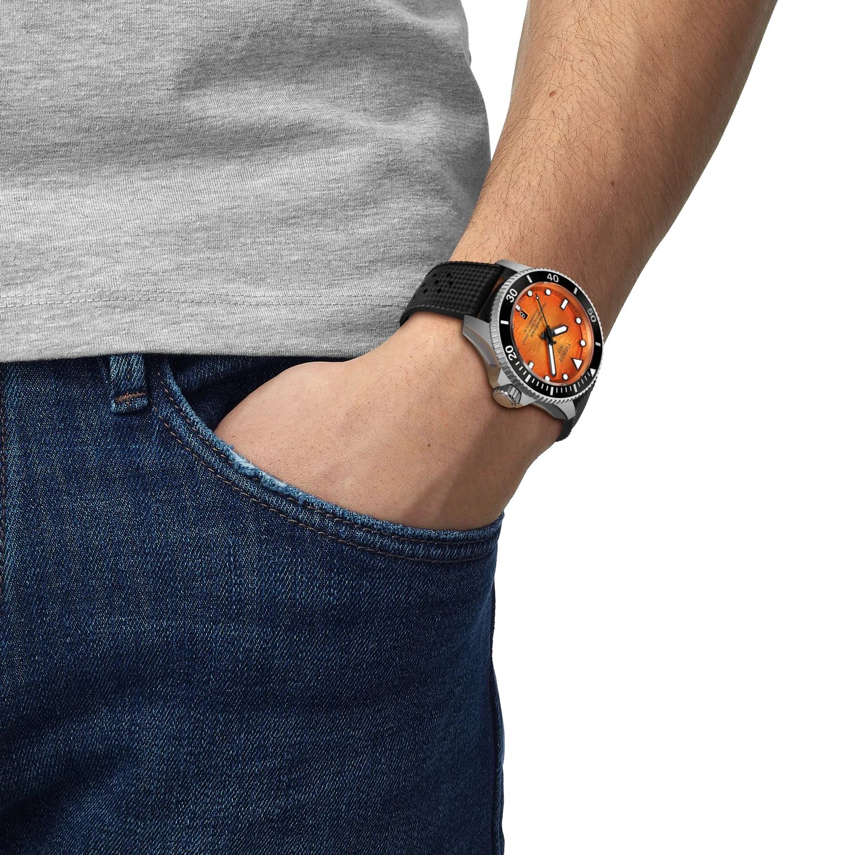 Tissot Seastar 2000 Professional Powermatic 80 Orange