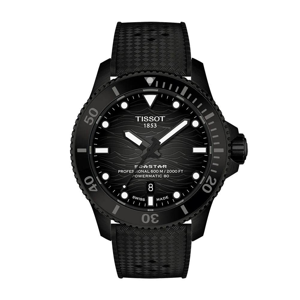 Tissot Seastar 2000 Professional Powermatic 80 Black
