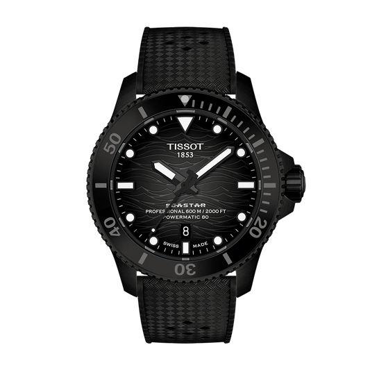 Tissot Seastar 2000 Professional Powermatic 80 Black