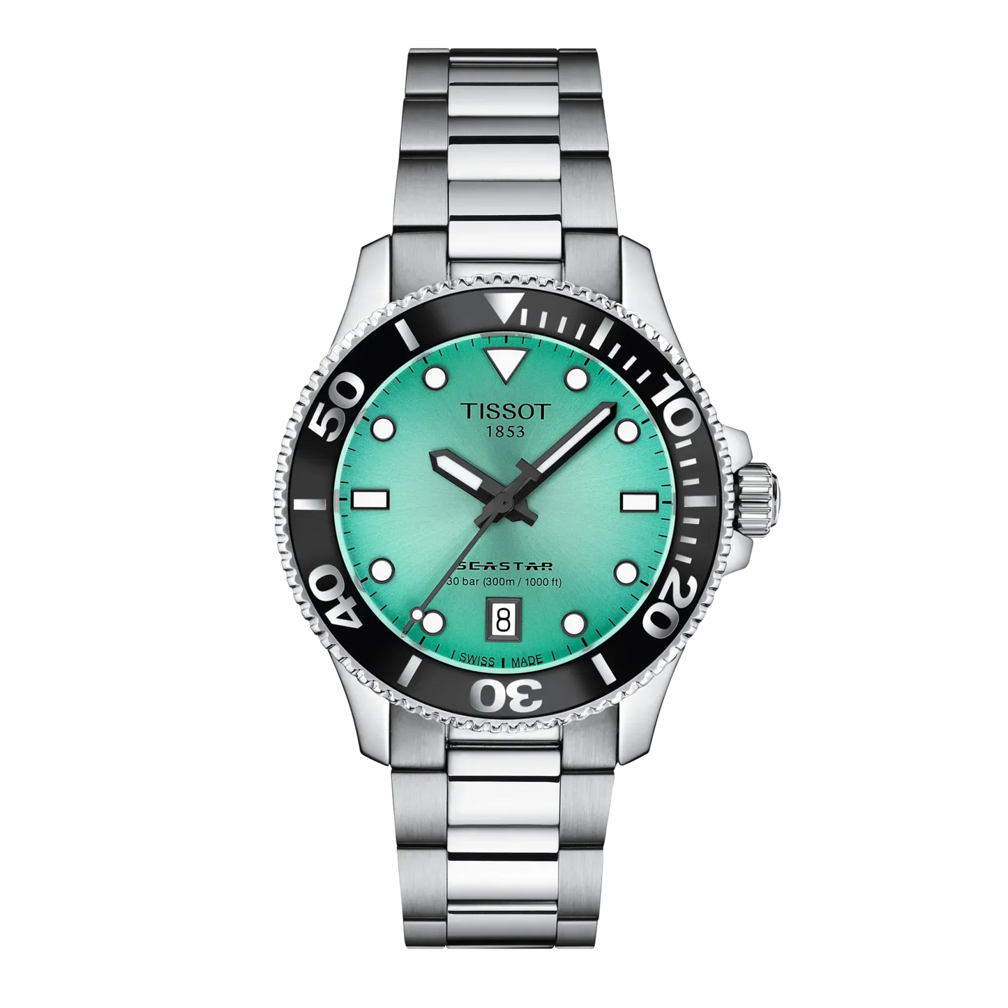 Tissot Seastar 1000 36mm Turquoise Dial Quartz Watch
