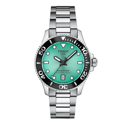 Tissot Seastar 1000 36mm Turquoise Dial Quartz Watch