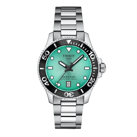 Tissot Seastar 1000 36mm Turquoise Dial Quartz Watch