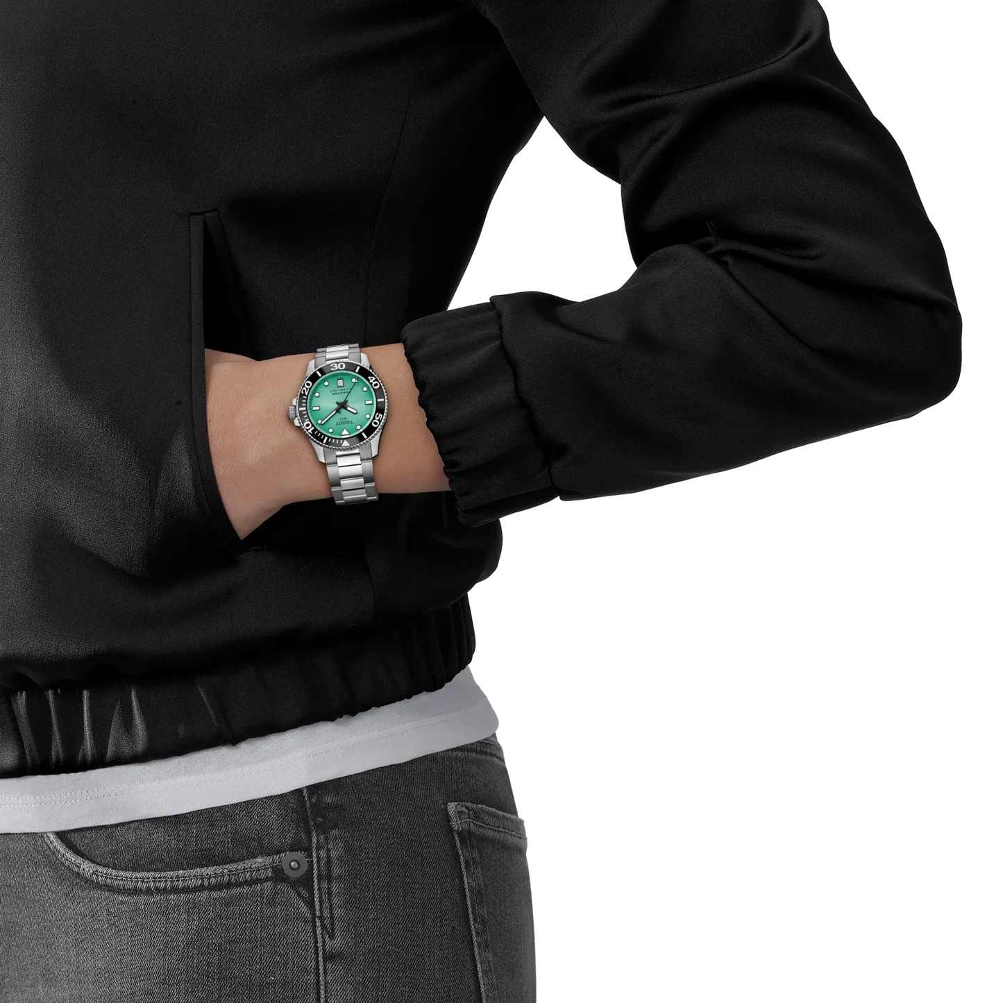 Tissot Seastar 1000 36mm Turquoise Dial Quartz Watch