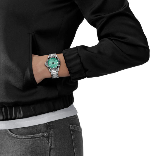 Tissot Seastar 1000 36mm Turquoise Dial Quartz Watch