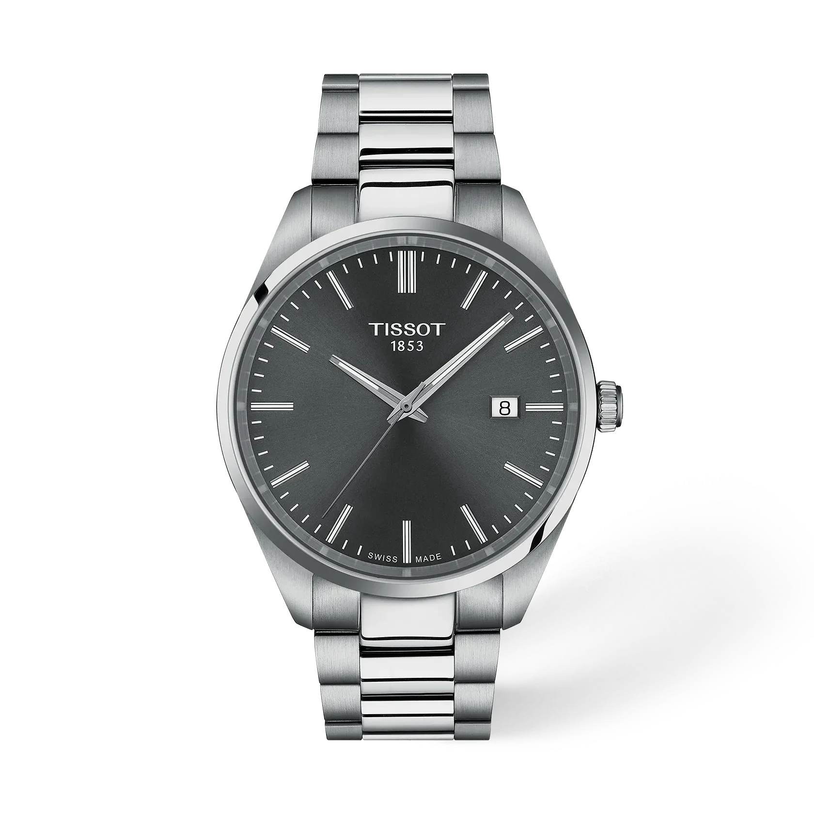 Tissot PR 100 40mm Gray Dial Quartz Watch