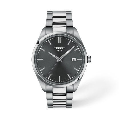 Tissot PR 100 40mm Gray Dial Quartz Watch