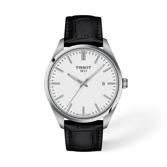 Tissot PR 100 40mm White Dial Quartz Watch