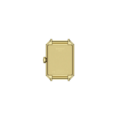 Tissot SRV 30mm Mother of Pearl Dial Gold PVD Watch