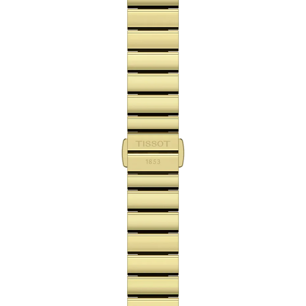 Tissot SRV 30mm Mother of Pearl Dial Gold PVD Watch