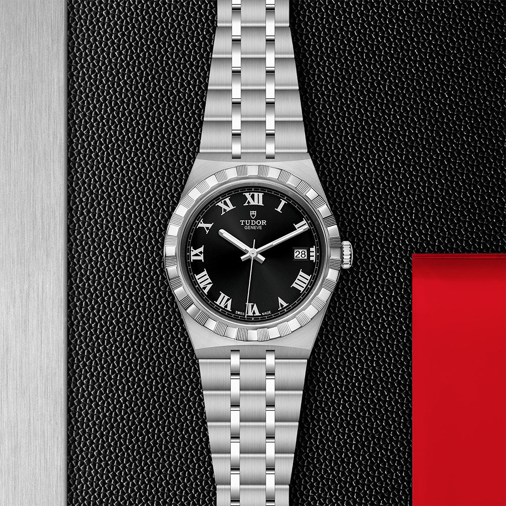 TUDOR  チューダー　ロイヤル　ブラック 38mm 28500 TUDOR Royalウォッチ - m28400-0004 | チューダー ウォッチ