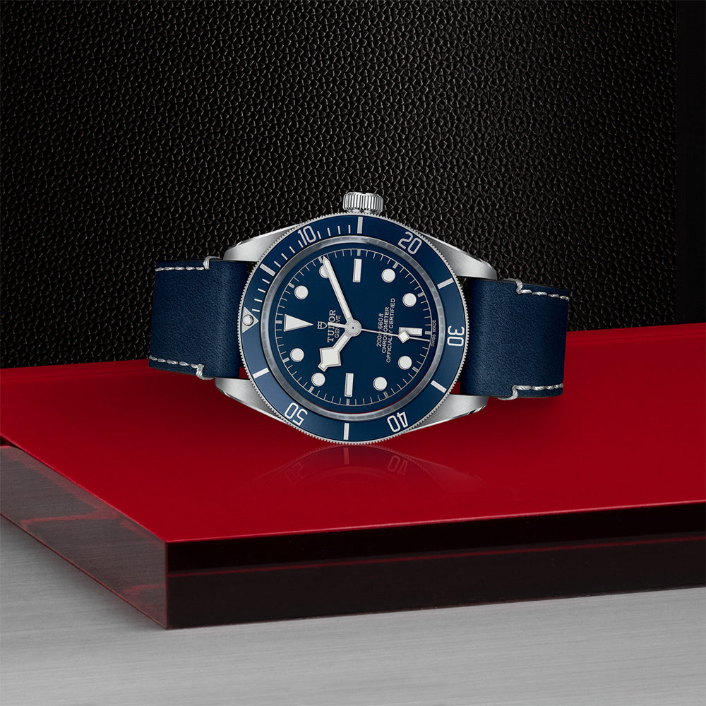 TUDOR Black Bay Fifty-Eight Blue Leather King Jewelers