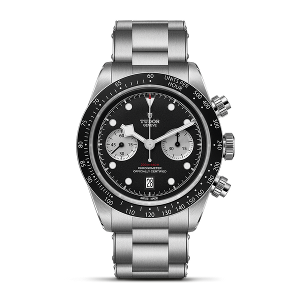 TUDOR Black Bay Chrono Black Dial 3-Link | King Jewelers