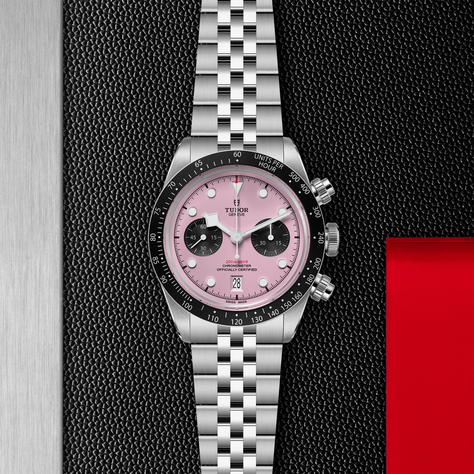 TUDOR Black Bay Chrono Pink Dial | King Jewelers