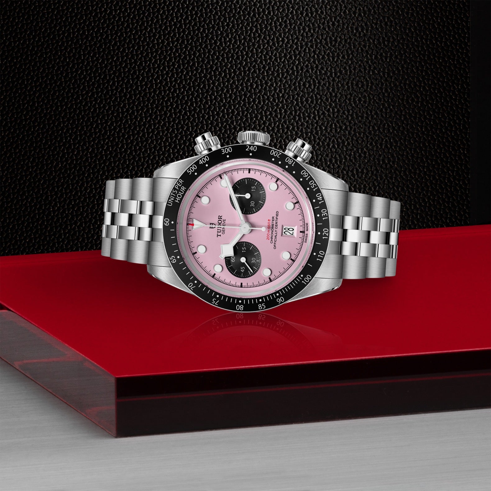 TUDOR Black Bay Chrono Pink Dial | King Jewelers