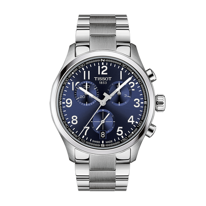 Tissot Chrono L Classic 42mm Blue Dial Stainless Steel