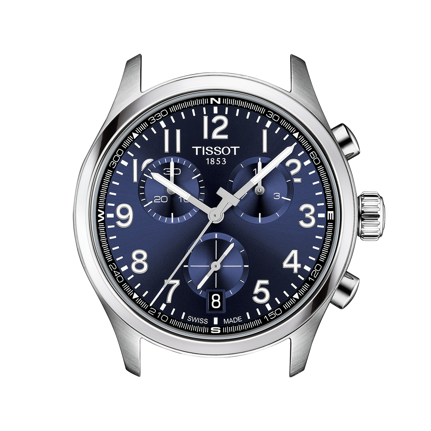 Tissot Chrono L Classic 42mm Blue Dial Leather Strap