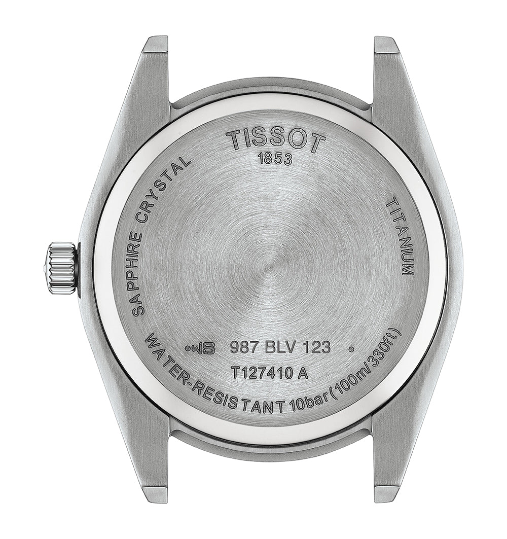 Tissot Gentleman Titanium 40mm Gray Dial | King Jewelers