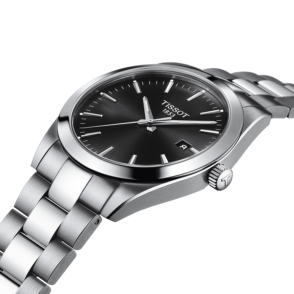 Tissot Gentleman Quartz 40mm Black Dial | King Jewelers Tissot Gentleman Quartz 40mm Black Dial | King Jewelers