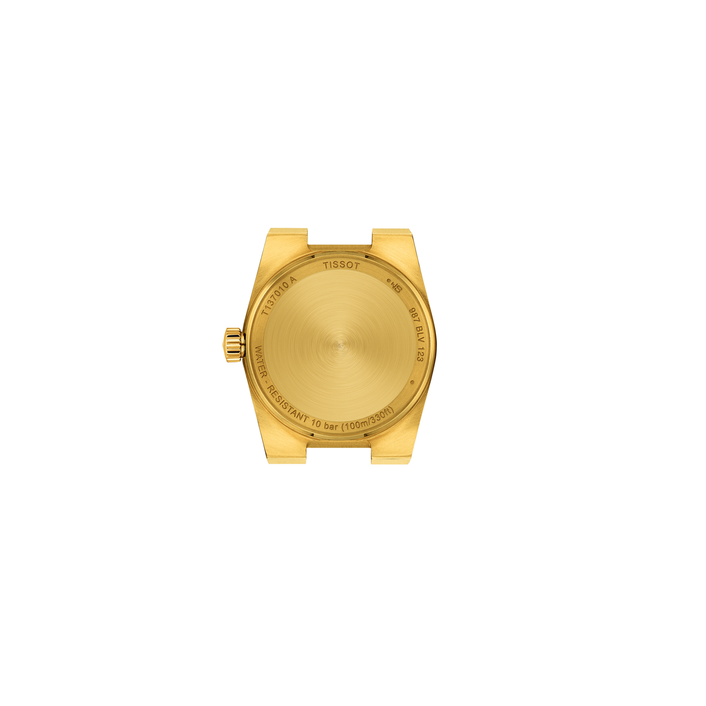 Tissot PRX 25mm Champagne Dial Gold PVD Quartz Watch