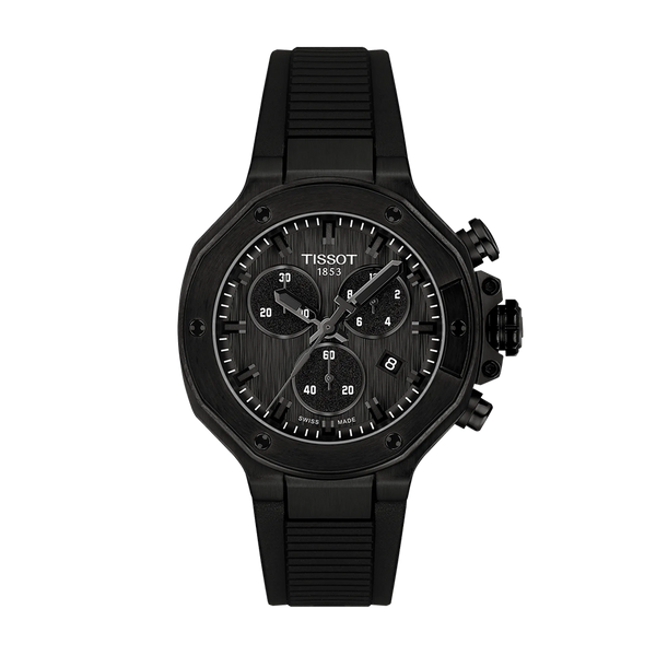 Tissot T-Race 38mm Quartz Chrono Black Dial | King Jewelers
