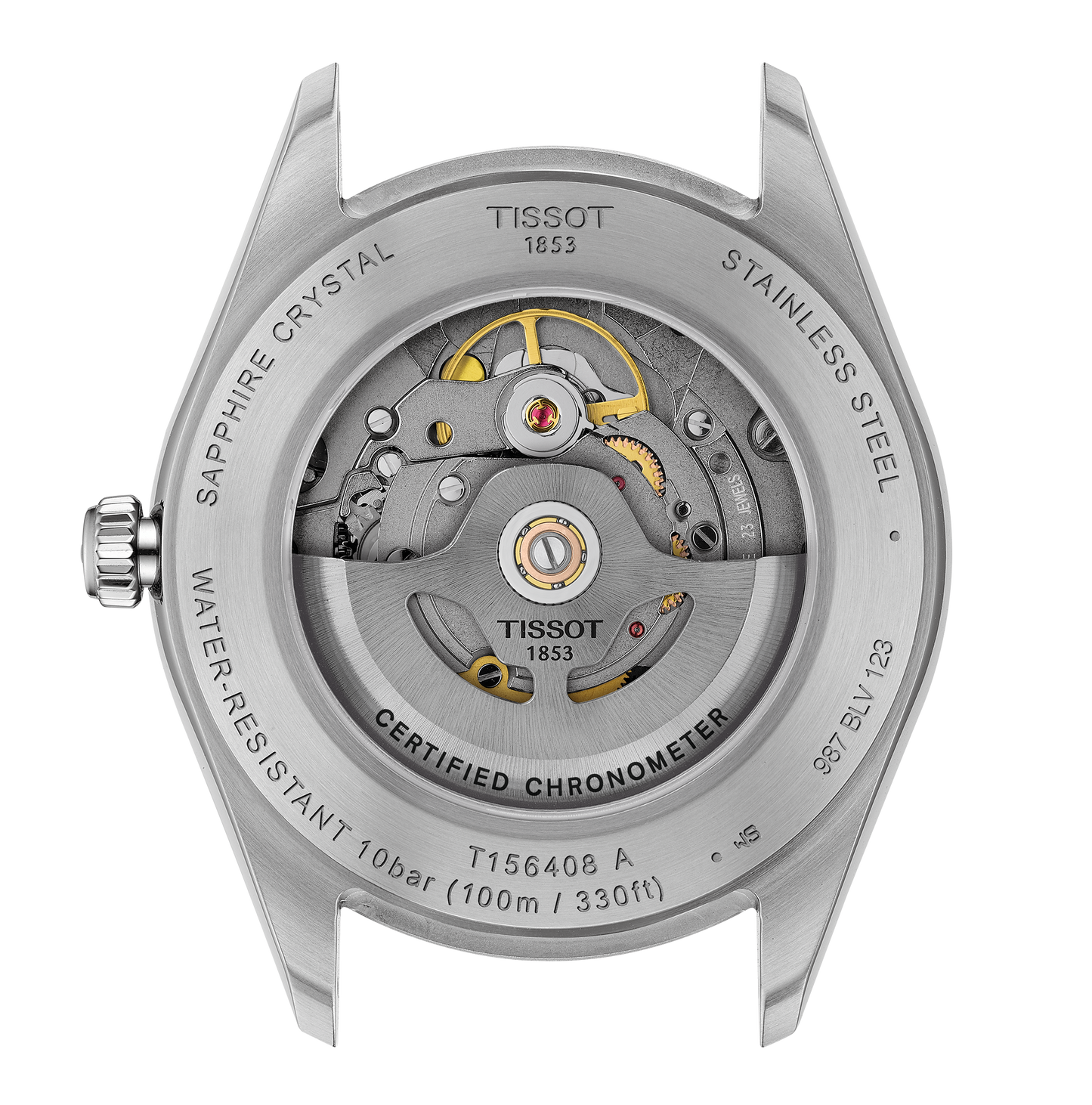 Tissot Ballade 39mm Blue Dial Stainless Steel COSC