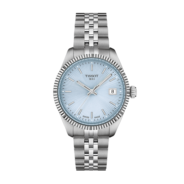 Tissot Ballade 34mm Ice Blue Dial | King Jewelers