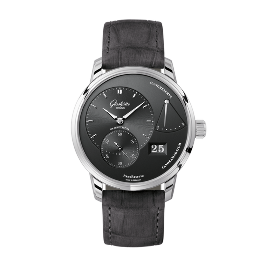 Glashütte Original PanoReserve 40mm Grey Dial Watch