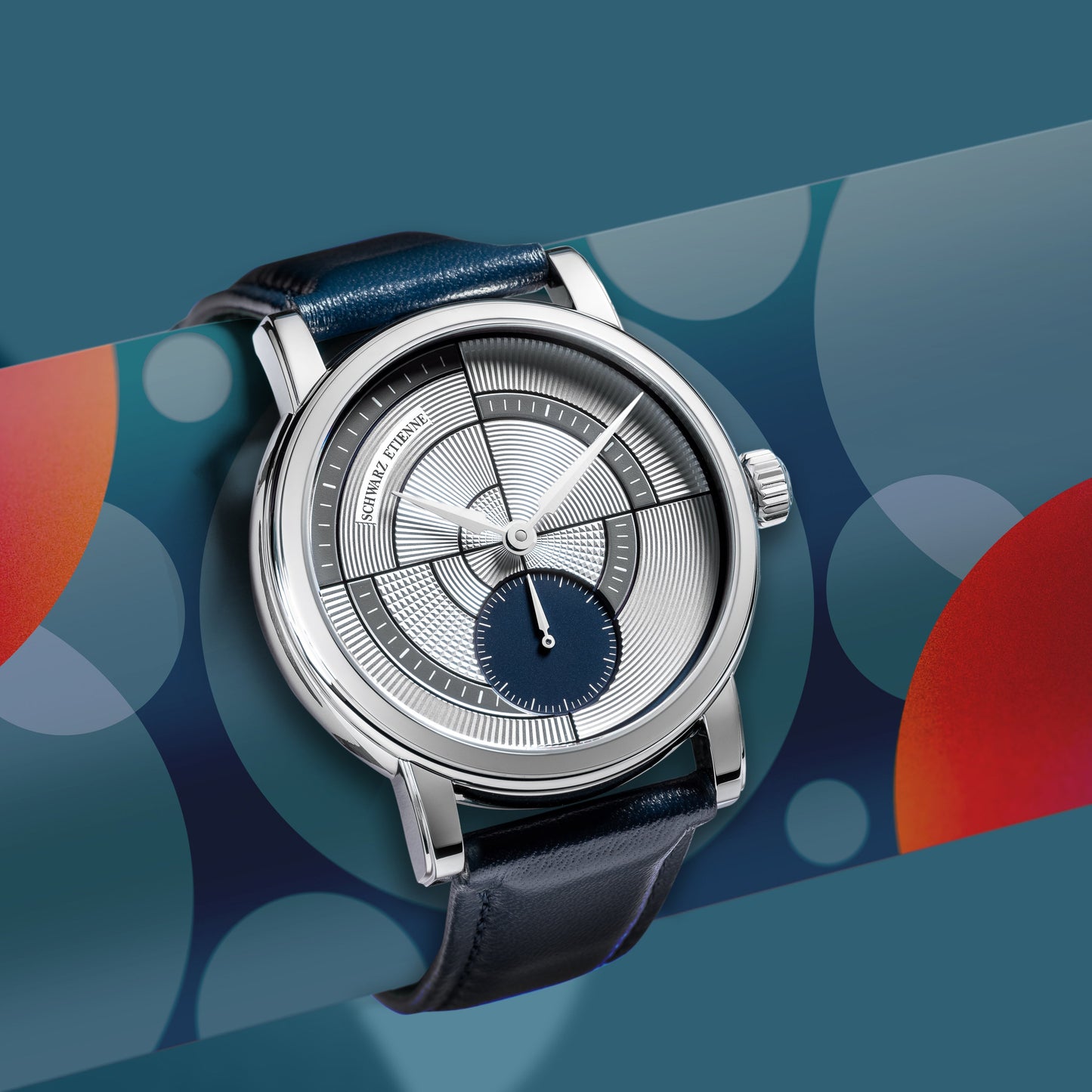 Schwarz Etienne Geometry 39mm Silver