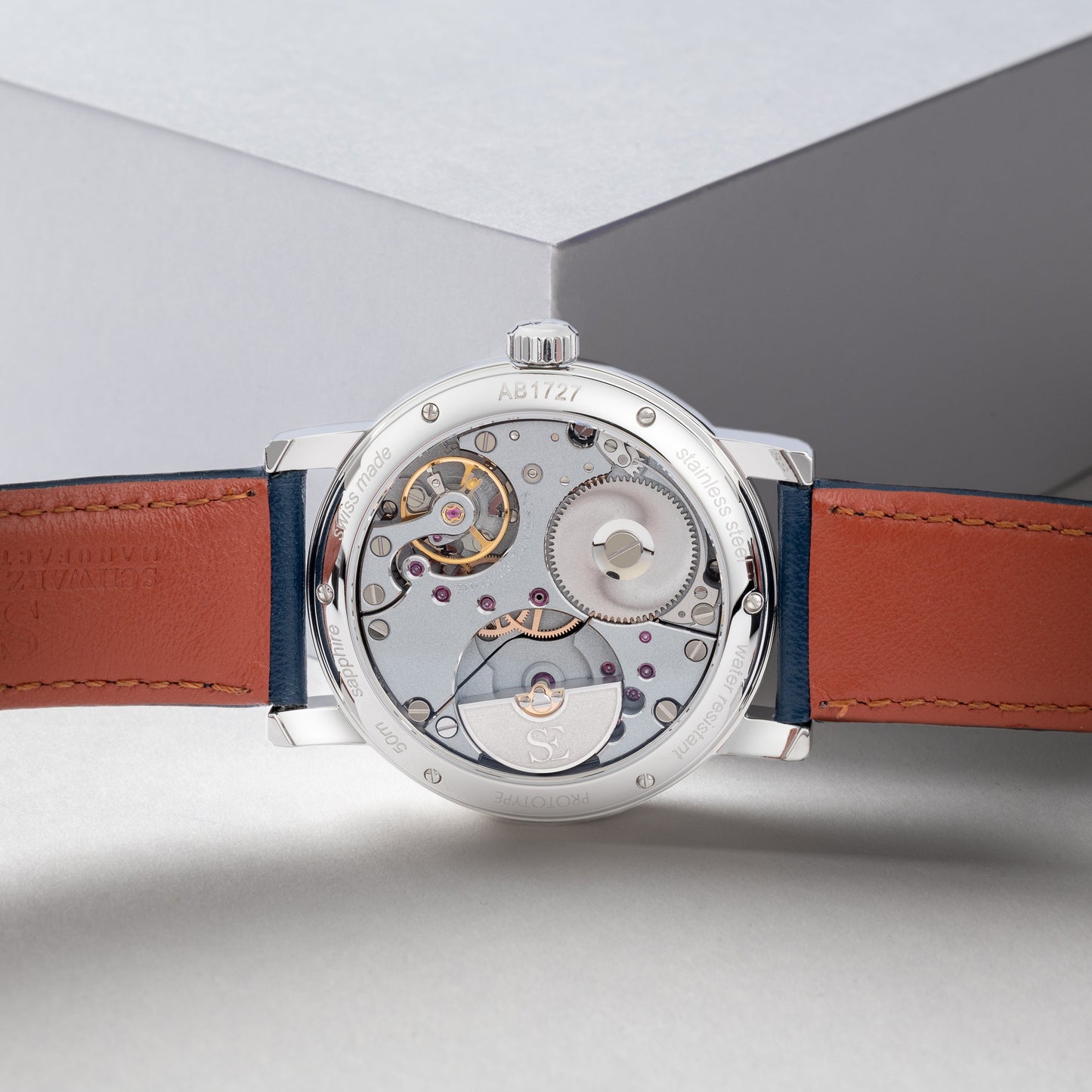 Schwarz Etienne Geometry 39mm Silver