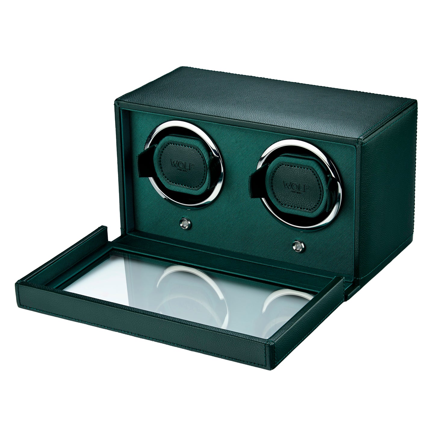 Cub Double Watch Winder with Cover