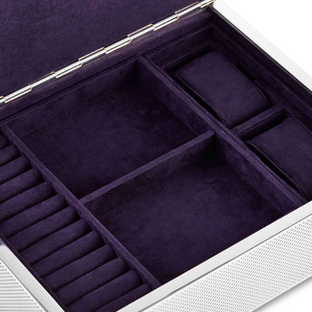 Silver Large Watch Jewelry and Legacy Box