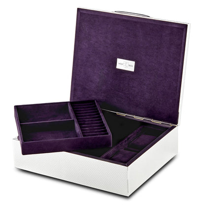 Silver Large Watch Jewelry and Legacy Box