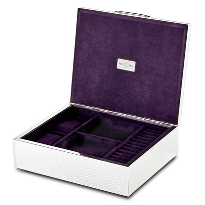 Silver Large Watch Jewelry and Legacy Box