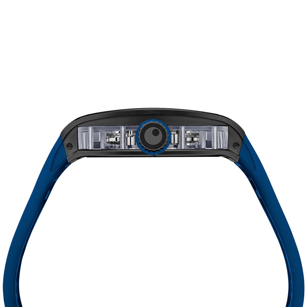 Zeroo Time T4-01 Archer Tourbillon Black and Blue | King Jewelers