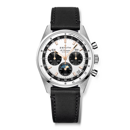 Zenith Chronomaster Original Triple Calendar 38mm Steel Silver Dial