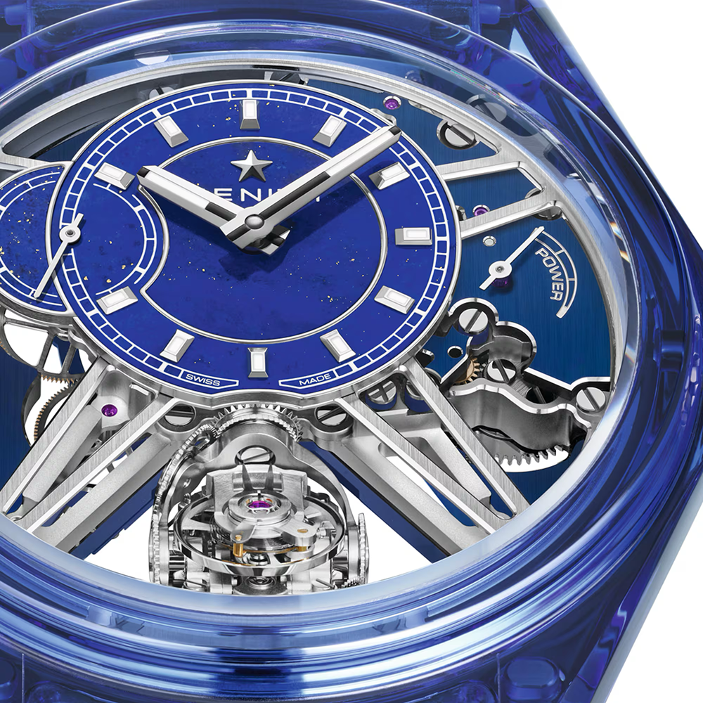 Zenith Defy Zero G Blue Sapphire Limited Edition