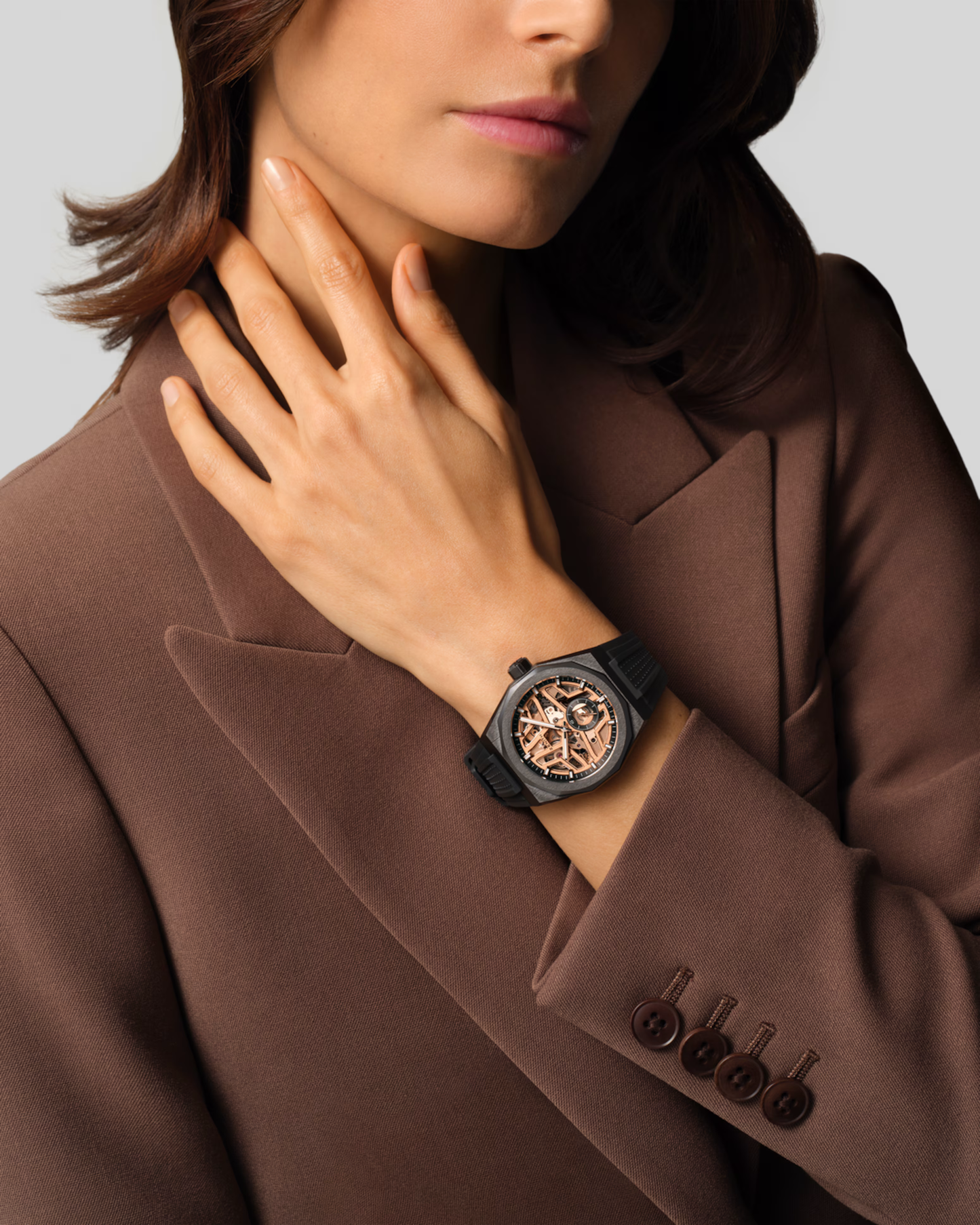 Zenith DEFY Skyline Skeleton 41mm Ceramic Watch