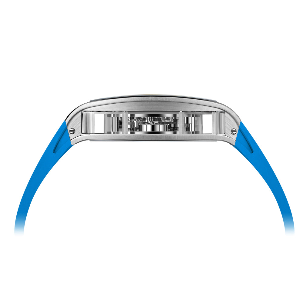 Zeroo Time T4 Archer Steel and Light Blue | King Jewelers