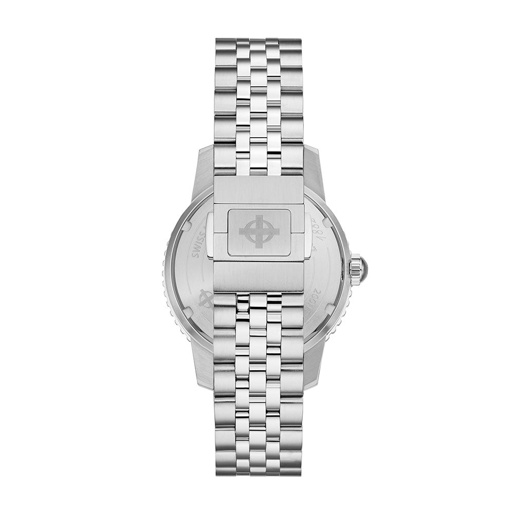 Zodiac Compression Diver Green Steel | King Jewelers