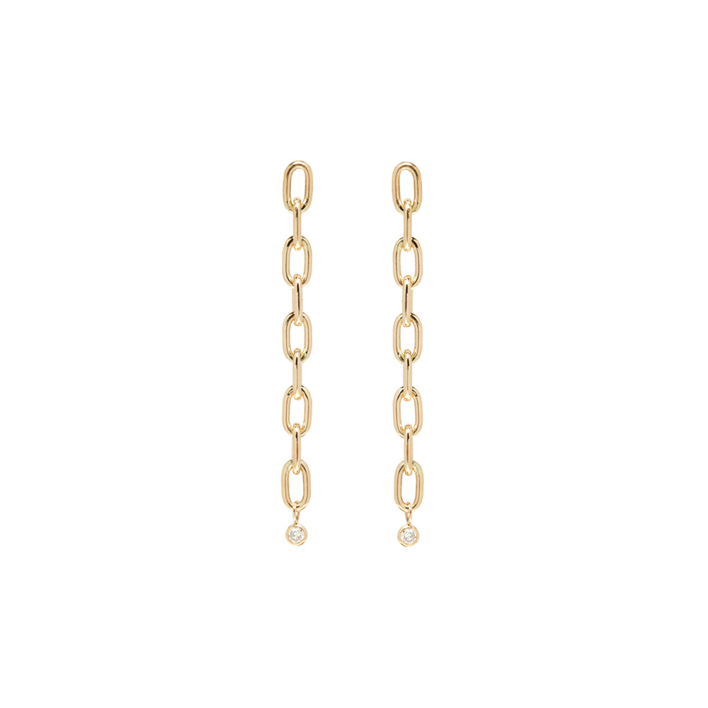 Zoe Chicco Square Earrings MSLE-2-D-1