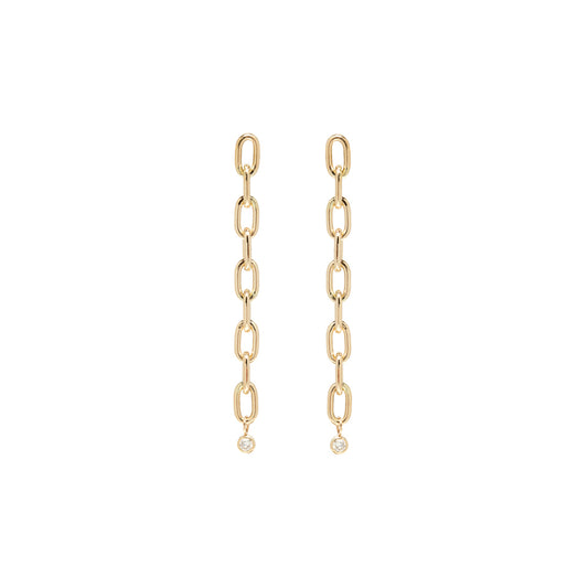 Zoe Chicco Square Earrings MSLE-2-D-1